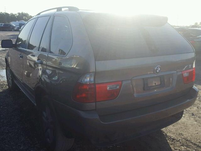 5UXFA13526LY31574 - 2006 BMW X5 3.0I BROWN photo 3