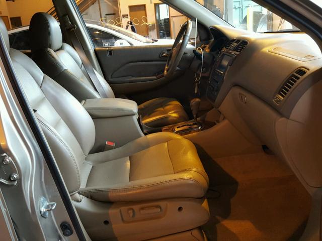 2HNYD18603H549424 - 2003 ACURA MDX TOURIN BEIGE photo 5