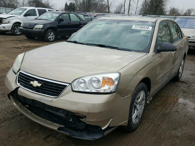 1G1ZS57N37F145176 - 2007 CHEVROLET MALIBU LS ოქროსფერი ფოტო 2