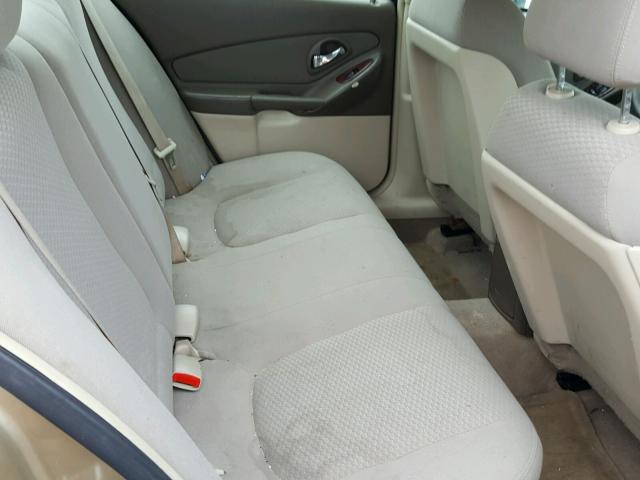 1G1ZS57N37F145176 - 2007 CHEVROLET MALIBU LS ოქროსფერი ფოტო 6