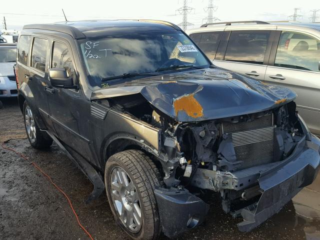 1D4PU6GX0AW157554 - 2010 DODGE NITRO DETO GRAY photo 1