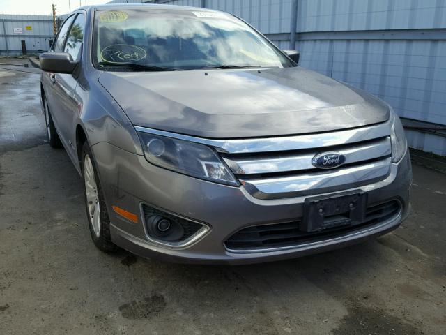 3FADP0L33AR161131 - 2010 FORD FUSION HYB GRAY photo 1