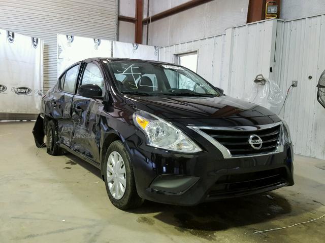 3N1CN7AP6GL892385 - 2016 NISSAN VERSA S BLACK photo 1