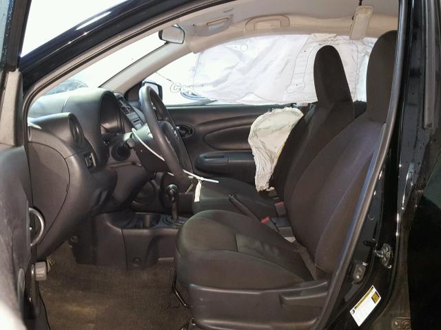 3N1CN7AP6GL892385 - 2016 NISSAN VERSA S BLACK photo 5