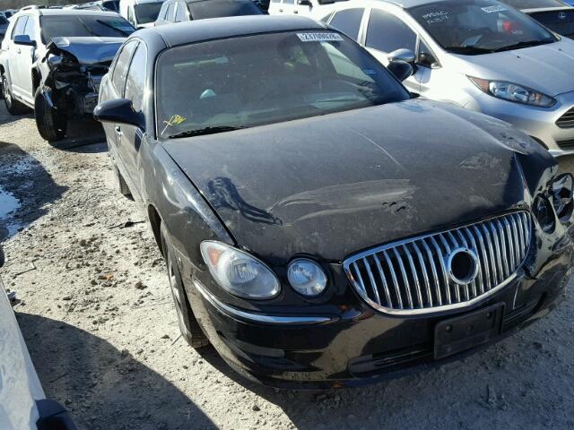 2G4WD582491111245 - 2009 BUICK LACROSSE C BLACK photo 1