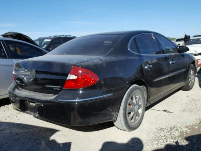 2G4WD582491111245 - 2009 BUICK LACROSSE C BLACK photo 4