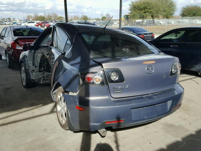 JM1BK32F991229211 - 2009 MAZDA 3 I GRAY photo 3