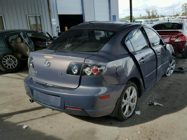 JM1BK32F991229211 - 2009 MAZDA 3 I GRAY photo 4