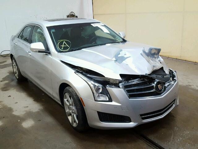 1G6AH5R32D0148599 - 2013 CADILLAC ATS LUXURY SILVER photo 1