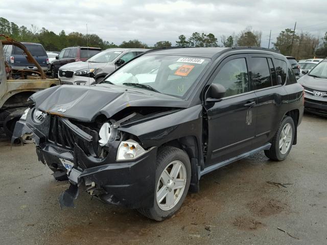 1J4NT4FB4AD503113 - 2010 JEEP COMPASS SP BLACK photo 2