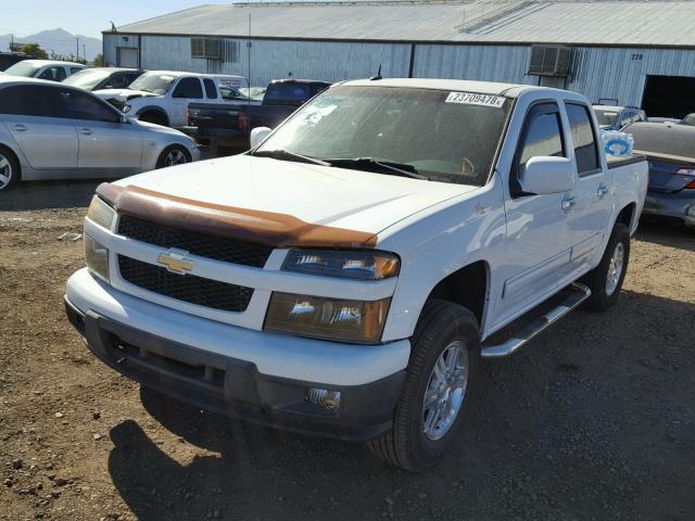 1GCJTCDE2A8126317 - 2010 CHEVROLET COLORADO L WHITE photo 2