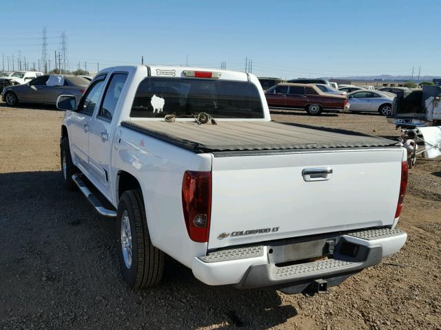 1GCJTCDE2A8126317 - 2010 CHEVROLET COLORADO L WHITE photo 3