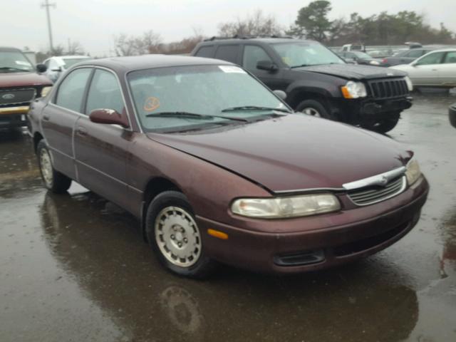 1YVGE22C0V5600184 - 1997 MAZDA 626 DX MAROON photo 1