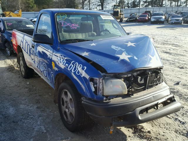 5TENL42N92Z029237 - 2002 TOYOTA TACOMA WHITE photo 1