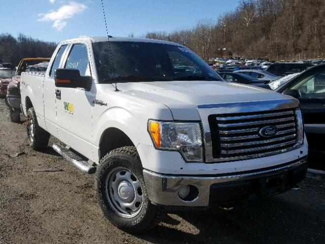 1FTFX1EF5BFA25193 - 2011 FORD F150 SUPER WHITE photo 1