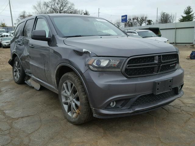 1C4RDJAG1FC818292 - 2015 DODGE DURANGO SX GRAY photo 1