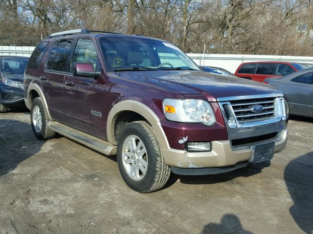 1FMEU74E26UA35371 - 2006 FORD EXPLORER E BURGUNDY photo 1