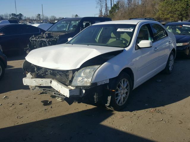 3FAFP07Z26R180249 - 2006 FORD FUSION SE WHITE photo 2