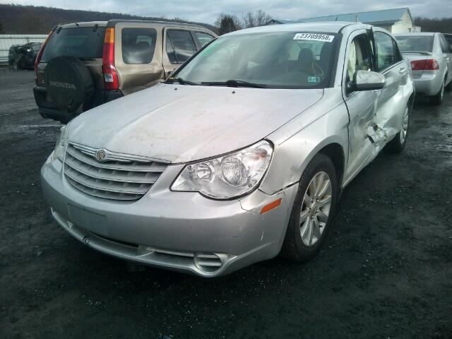 1C3CC5FB9AN214181 - 2010 CHRYSLER SEBRING LI SILVER photo 2