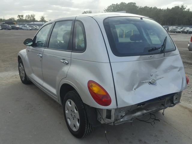 3C4FY48B75T511148 - 2005 CHRYSLER PT CRUISER SILVER photo 3