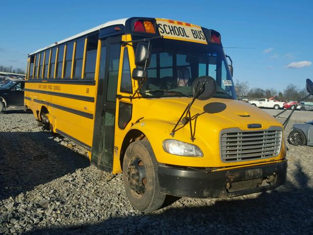 4UZABRDT69CAA6883 - 2009 FREIGHTLINER CHASSIS B2 YELLOW photo 1