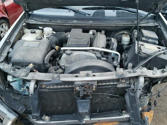 1GNDT13S872160242 - 2007 CHEVROLET TRAILBLAZE GRAY photo 7