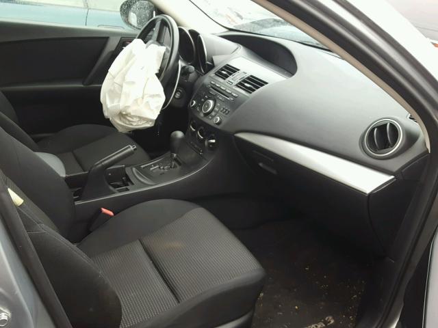 JM1BL1UG3C1661890 - 2012 MAZDA 3 I GRAY photo 5