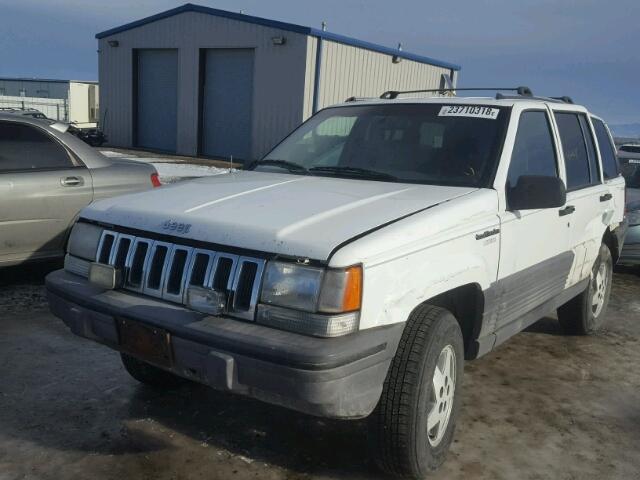 1J4GZ58Y0SC781898 - 1995 JEEP GRAND CHER WHITE photo 2