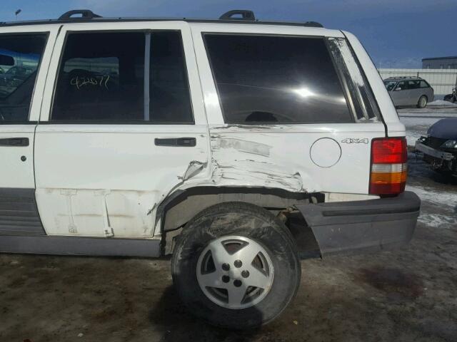 1J4GZ58Y0SC781898 - 1995 JEEP GRAND CHER WHITE photo 9