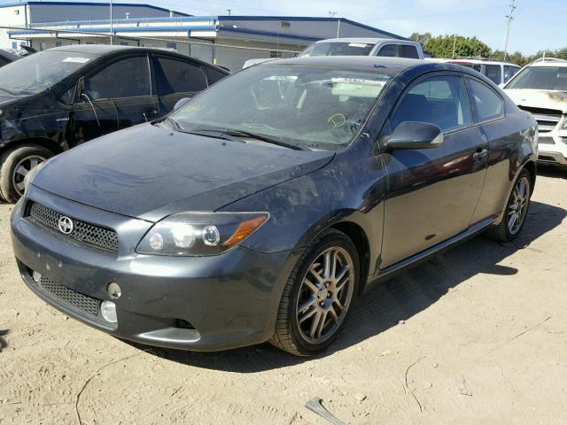 JTKDE167280248705 - 2008 TOYOTA SCION TC CHARCOAL photo 2