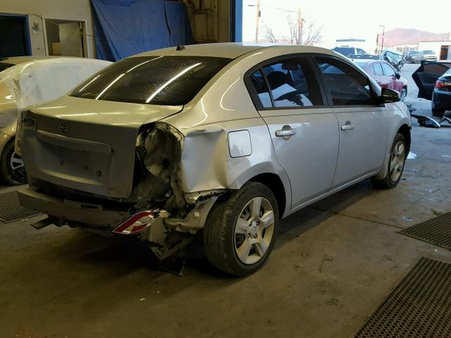 3N1AB61E39L642856 - 2009 NISSAN SENTRA 2.0 SILVER photo 4