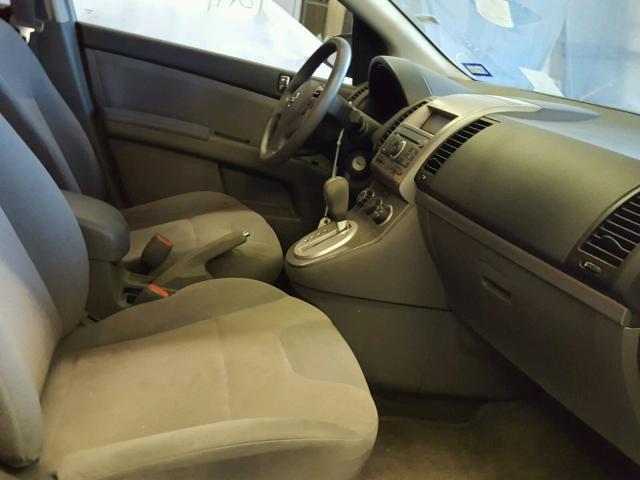 3N1AB61E39L642856 - 2009 NISSAN SENTRA 2.0 SILVER photo 5