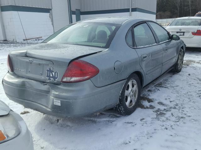 1FAFP53U47A105894 - 2007 FORD TAURUS SE GREEN photo 4