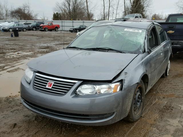 1G8AJ55F67Z208427 - 2007 SATURN ION LEVEL GRAY photo 2