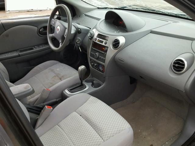 1G8AJ55F67Z208427 - 2007 SATURN ION LEVEL GRAY photo 5