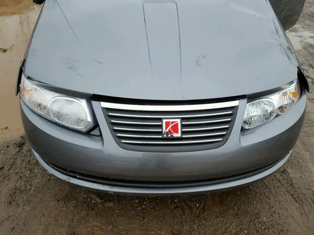 1G8AJ55F67Z208427 - 2007 SATURN ION LEVEL GRAY photo 7