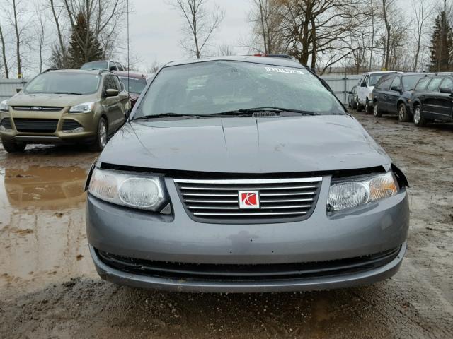 1G8AJ55F67Z208427 - 2007 SATURN ION LEVEL GRAY photo 9