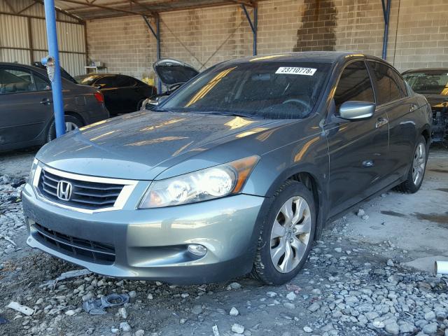 1HGCP36789A006183 - 2009 HONDA ACCORD EX GRAY photo 2