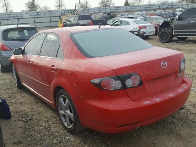 1YVHP80C485M30775 - 2008 MAZDA 6 I RED photo 3