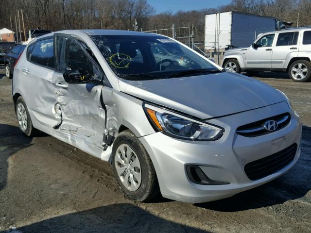 KMHCT5AE4GU246043 - 2016 HYUNDAI ACCENT SE SILVER photo 1