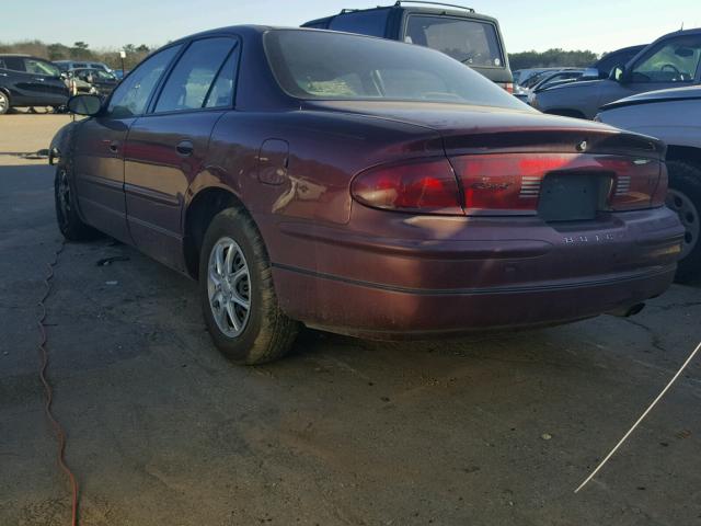 2G4WB52K121265500 - 2002 BUICK REGAL LS 勃艮第红 照片 3