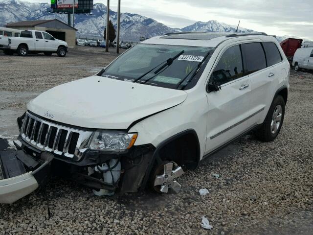 1J4RR5GG2BC690438 - 2011 JEEP GRAND CHER WHITE photo 2