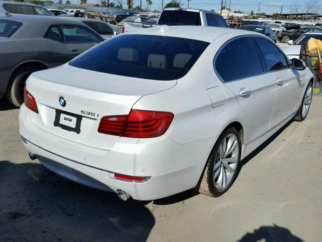 WBA5B1C58GG129762 - 2016 BMW 535 I WHITE photo 4