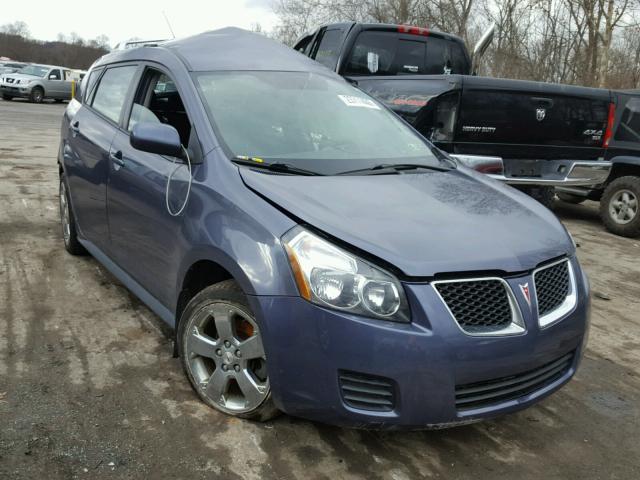 5Y2SM67049Z458977 - 2009 PONTIAC VIBE PURPLE photo 1