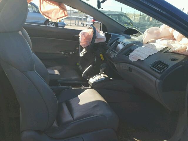 2HGFG12939H507220 - 2009 HONDA CIVIC EXL 蓝色 照片 5