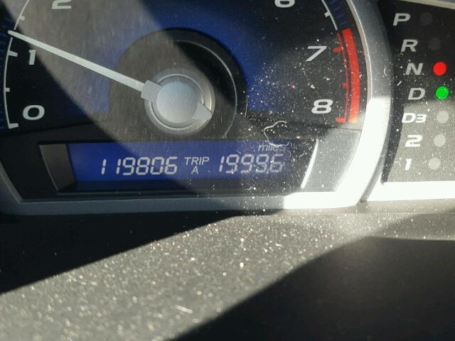 2HGFG12939H507220 - 2009 HONDA CIVIC EXL 蓝色 照片 8