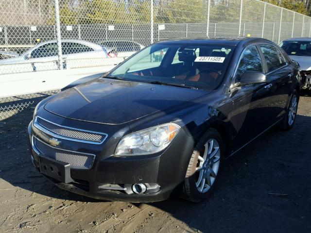 1G1ZK57749F232234 - 2009 CHEVROLET MALIBU LTZ შავი ფოტო 2