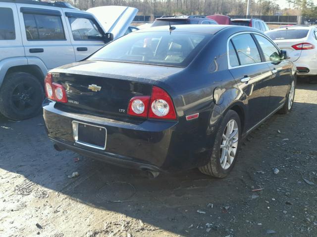 1G1ZK57749F232234 - 2009 CHEVROLET MALIBU LTZ BLACK photo 4