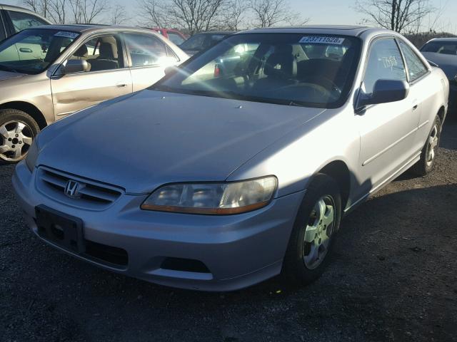 1HGCG32791A021480 - 2001 HONDA ACCORD EX SILVER photo 2