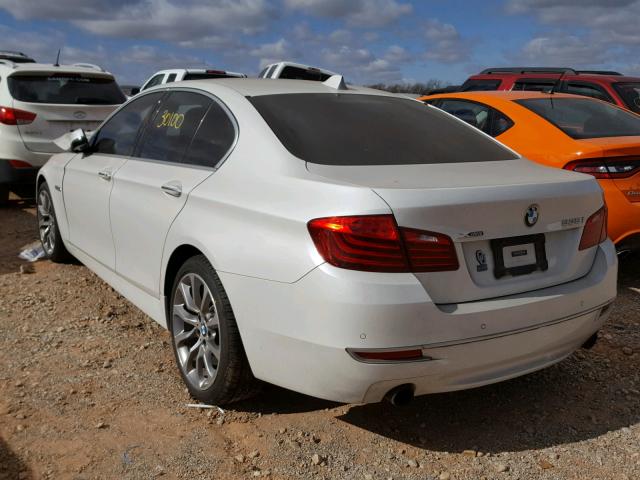 WBA5B3C58ED539794 - 2014 BMW 535 XI Biały zdjęcie 3